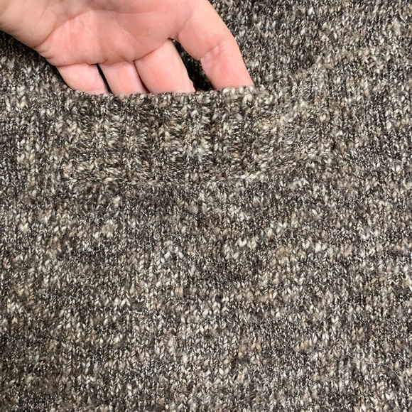 J Jill Mock Neck Wool/Alpaca Double Zip Front Cardigan - Picture 5 of 7